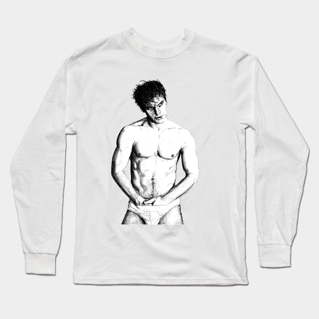 A3 Long Sleeve T-Shirt by davidfarquhar